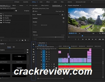 Adobe Premiere Pro CC 2018 Crack Download Full Version