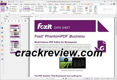 Foxit PhantomPDF Free Download With Crack Full Version
