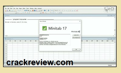 Minitab 17 Crack + Product Key Free Download 2022