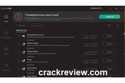 DriverFix 4.2021.1.29 Crack + Serial Key Free Download 2022